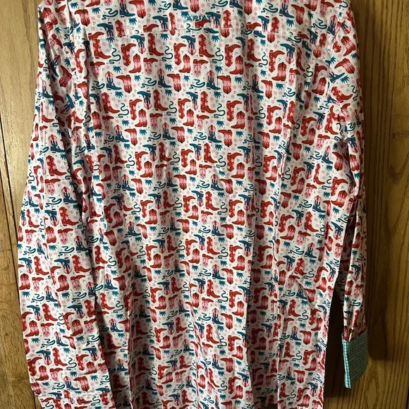 Ariat Women’s Kirby Boot Pattern Button Down *NWT* - Picture 5 of 5